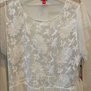 Vince Camuto Sheer Duster Coverup